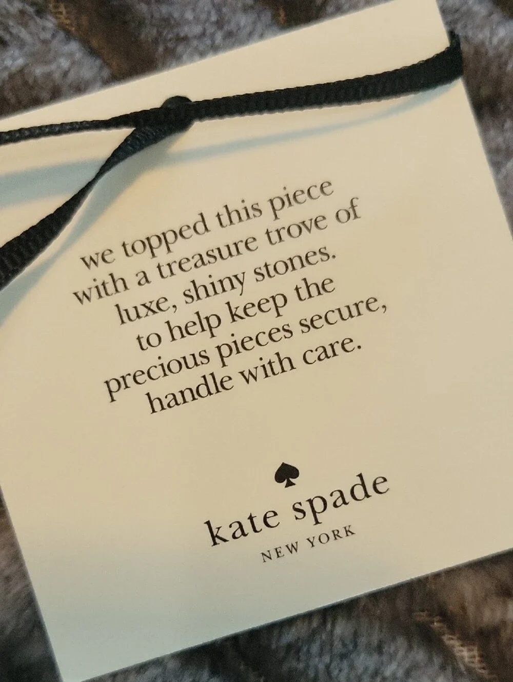 kate spade Silver Crystal Jeweled Key & Card Holder